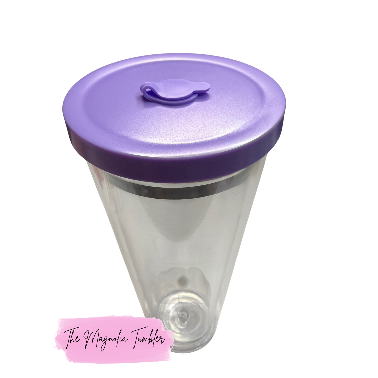 24 oz. Snow Globe Tumbler with Leak-proof Color Lid