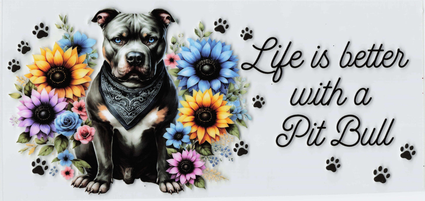 Pitt Bull Tumbler Wrap #410