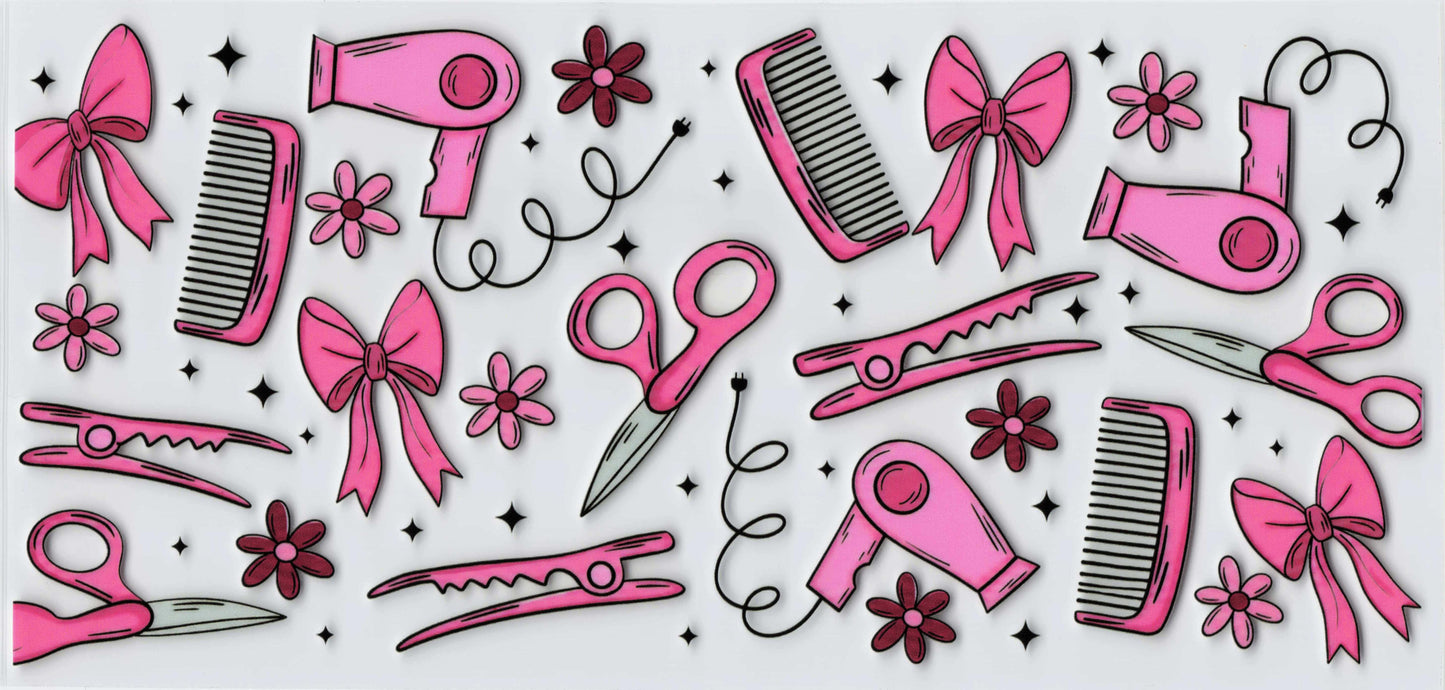 Hairstylist Tumbler Wrap #413