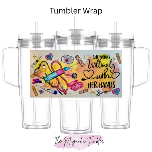 Tumbler Wrap #7