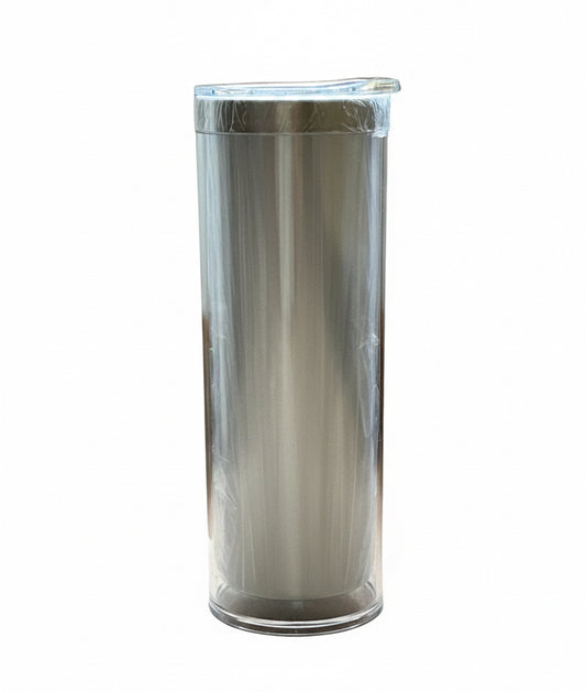 20oz Sublimation Stainless Steel Snow Globe Tumbler