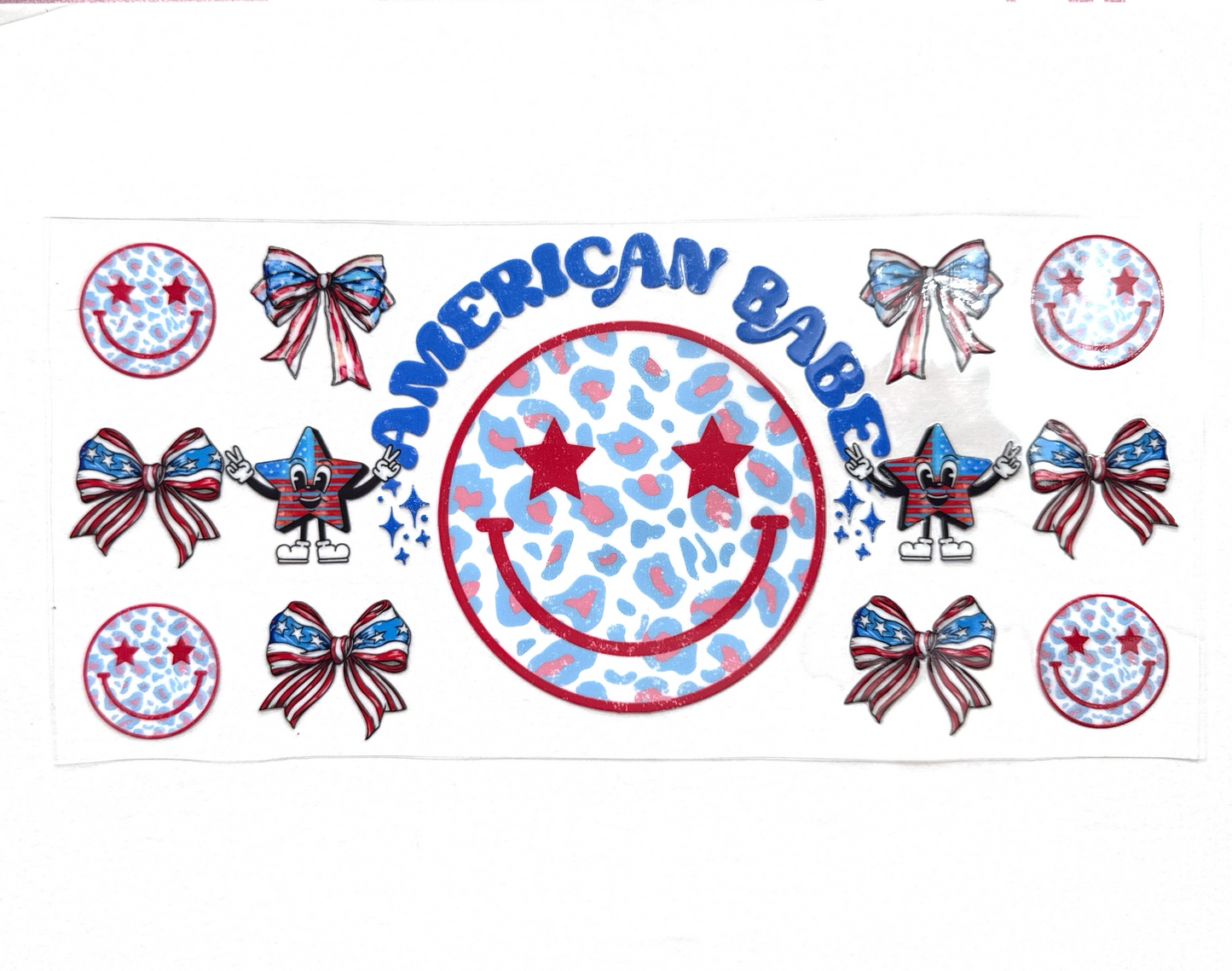 American Babe Tumbler Wrap #387