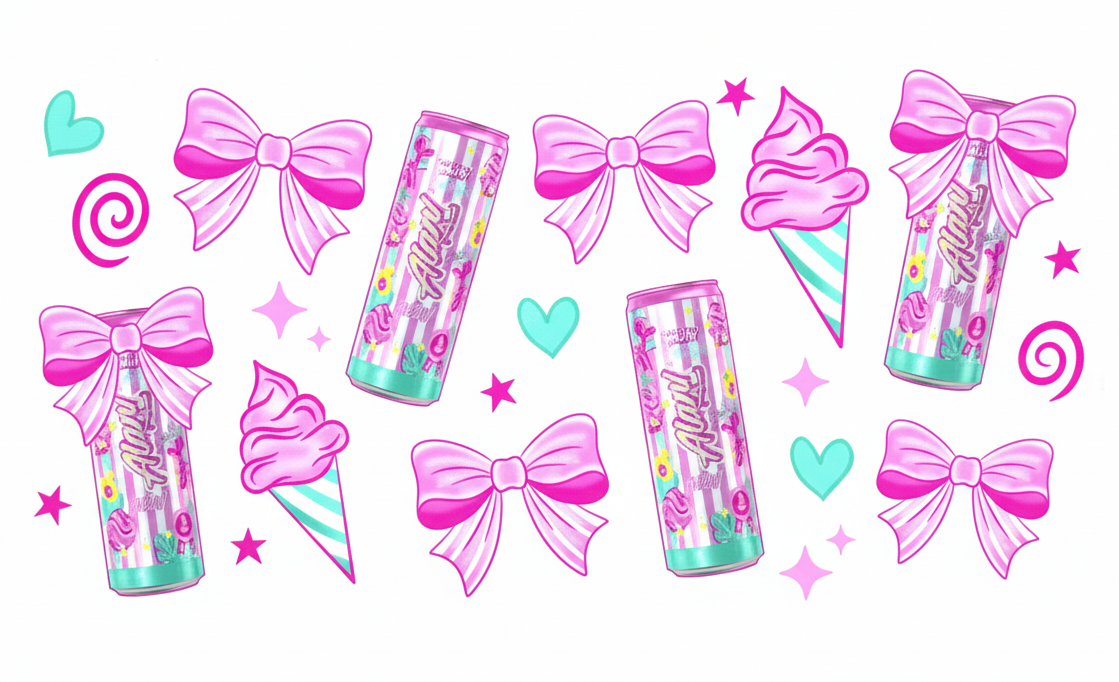 Cotton Candy Alani Tumbler Wrap #253