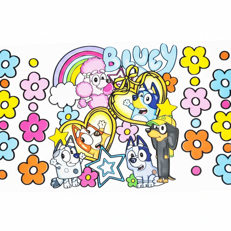 Bluey Tumbler Wrap #310