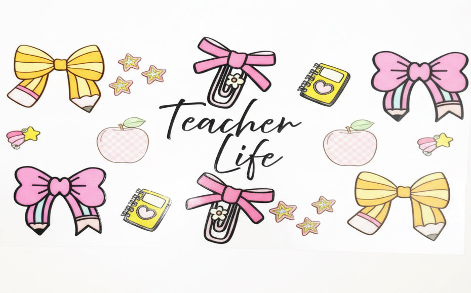 Teacher Life Tumbler Wrap #312