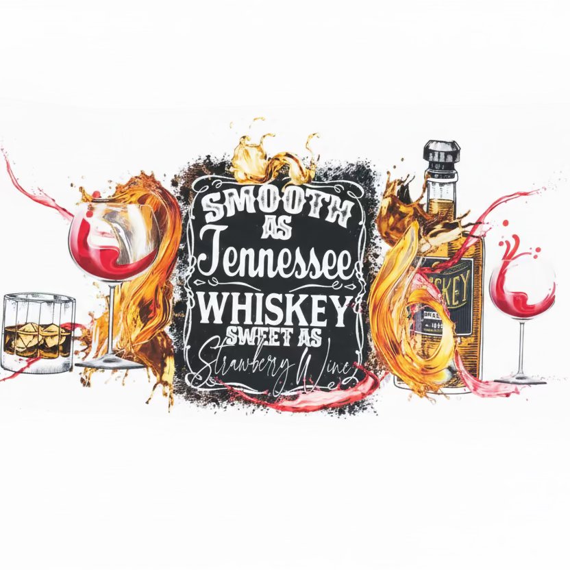 Smooth as Tennessee whiskey Tumbler Wrap #340