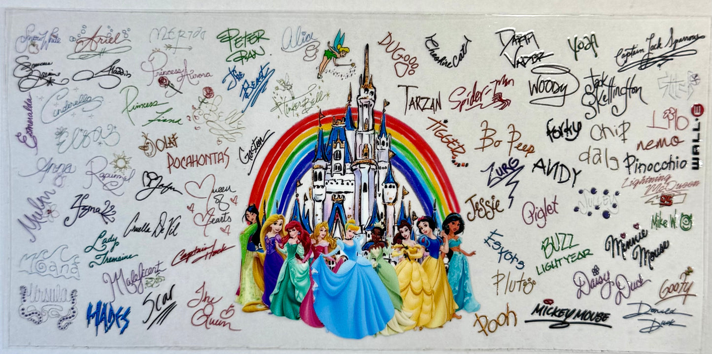 Autographs Tumbler Wrap #168