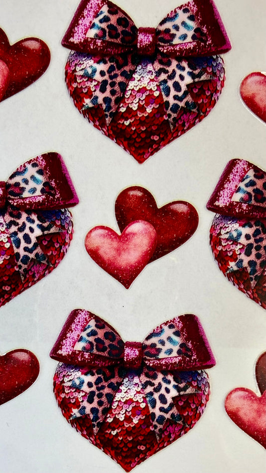 Heart 40 oz Tumbler Wrap #186