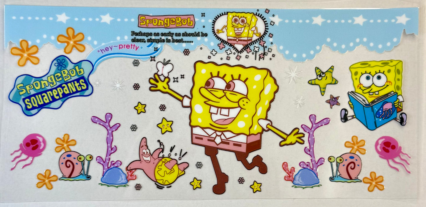 Sponge Bob Tumbler Wrap #169