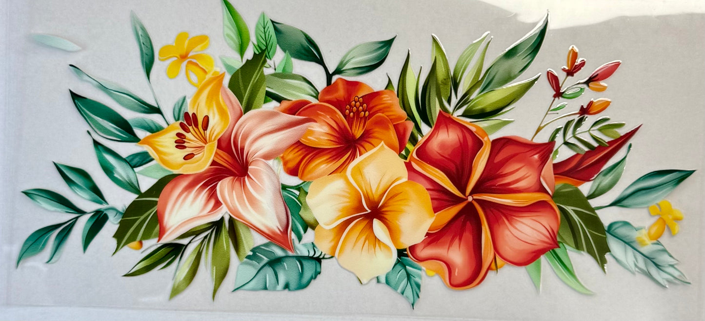 Hibiscus Tumbler Wrap #167