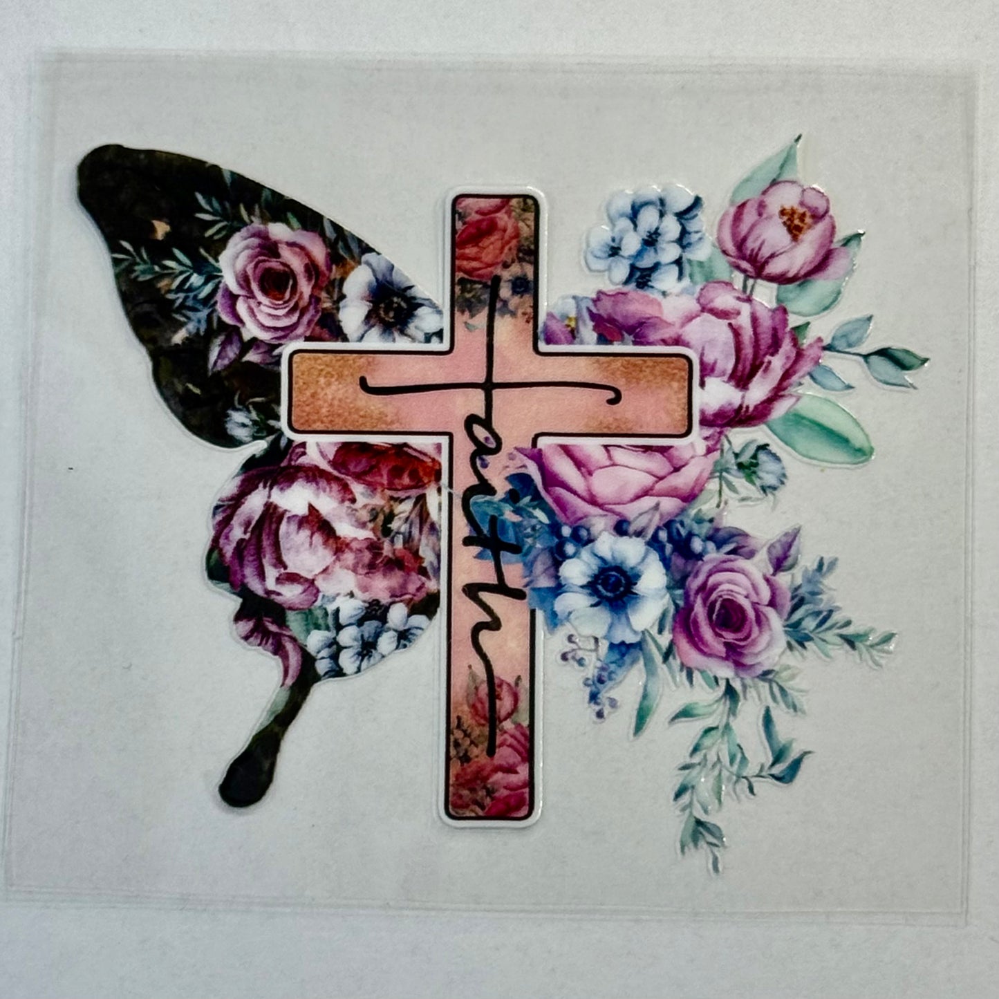 Butterfly Faith Tumbler Wrap #160