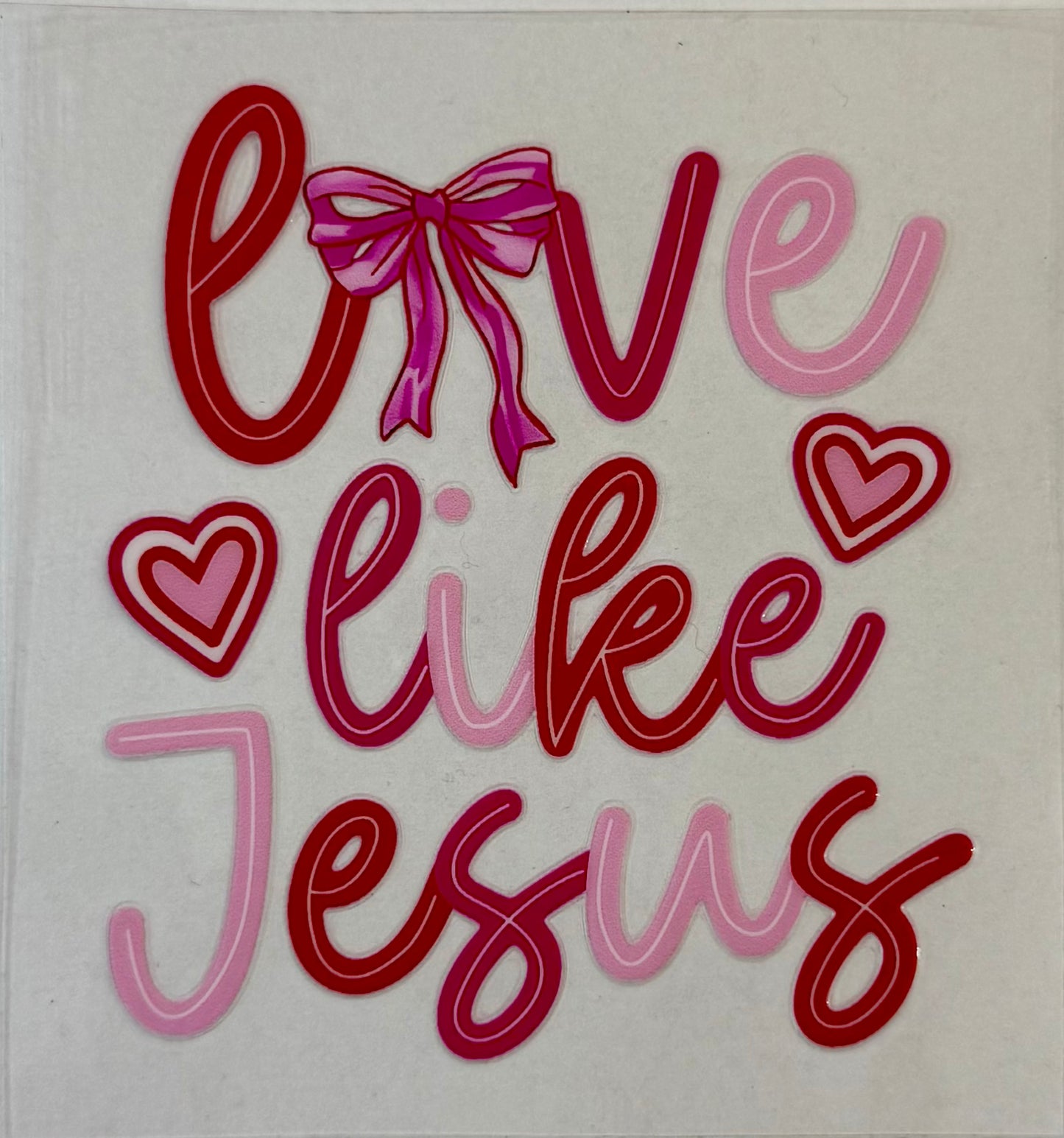 Love like Jesus Tumbler Wrap #175