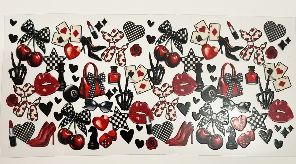 Fashionista balloon dog Tumbler Wrap #289