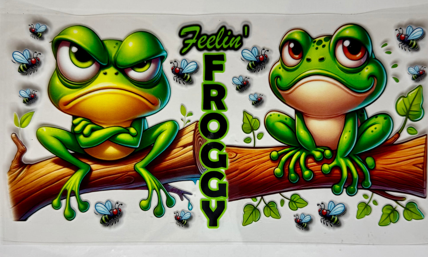 Feelin' Froggy Tumbler Wrap #104