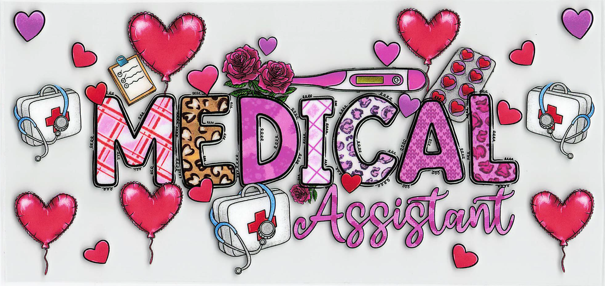 Medical Assistant Tumbler Wrap #600