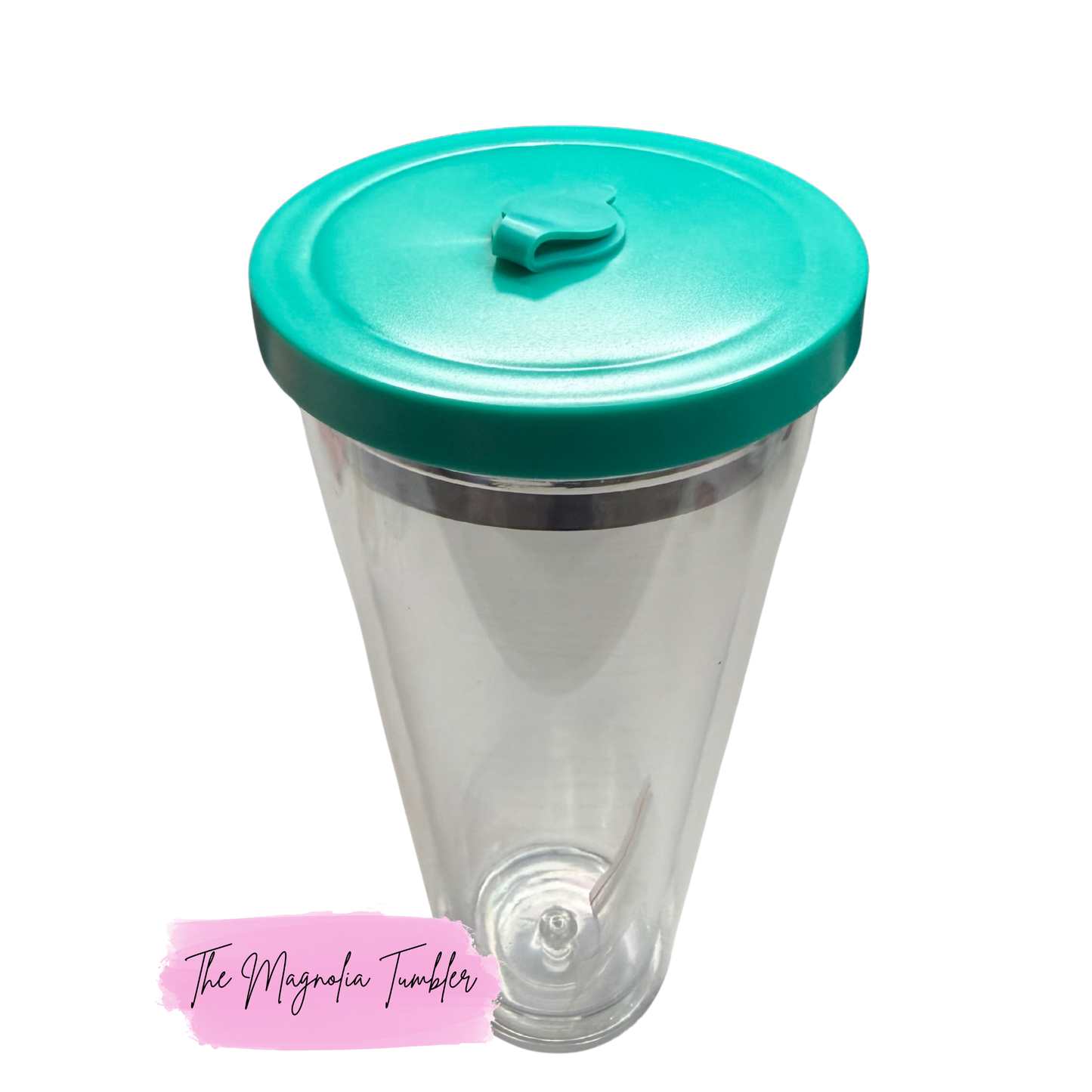 24 oz. Snow Globe Tumbler with Leak-proof Color Lid