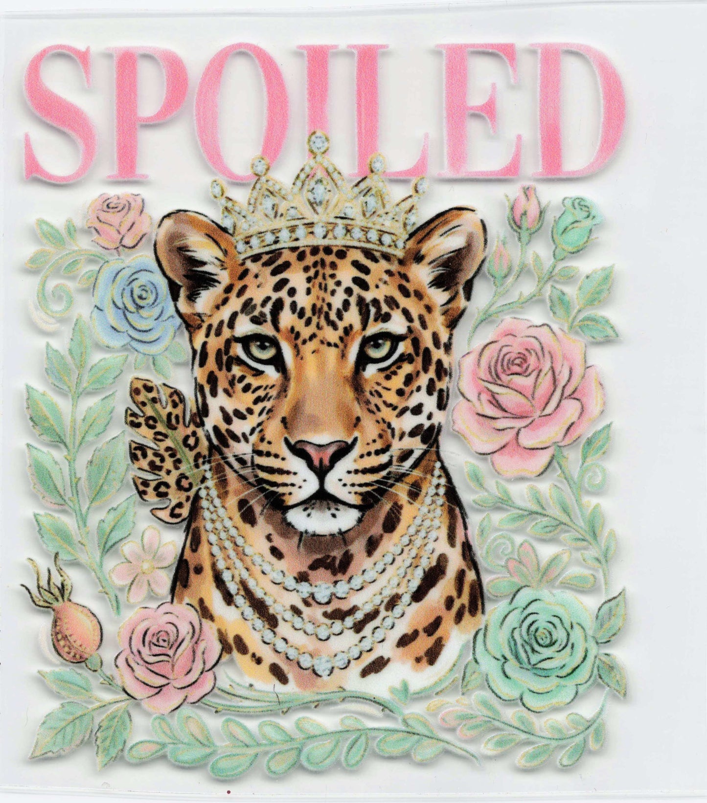 Spoiled Leopard Tumbler Wrap #397