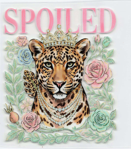 Spoiled Leopard Tumbler Wrap #397