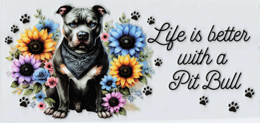 Pitt Bull Tumbler Wrap #410