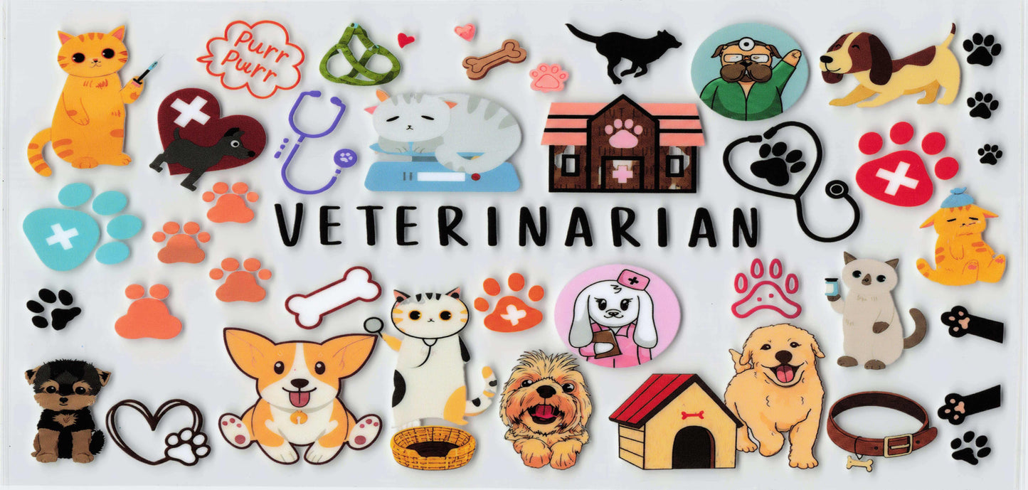 Vet Tumbler Wrap #414