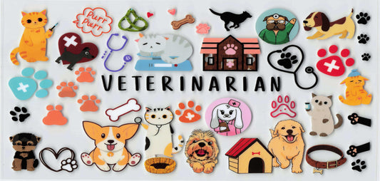 Vet Tumbler Wrap #414