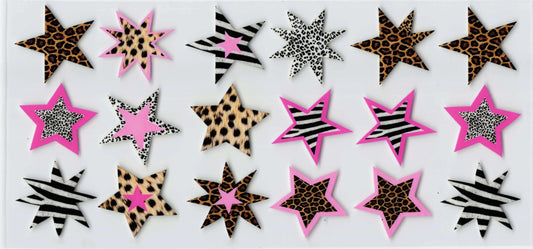 Stars Animal Print Tumbler Wrap #418