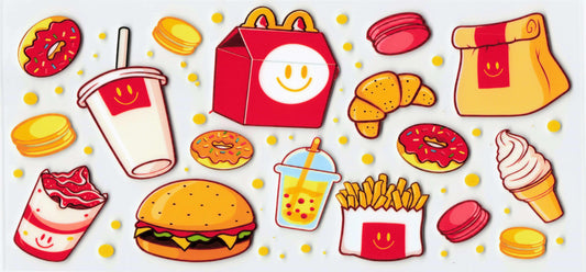 Happy Meal Tumbler Wrap #445