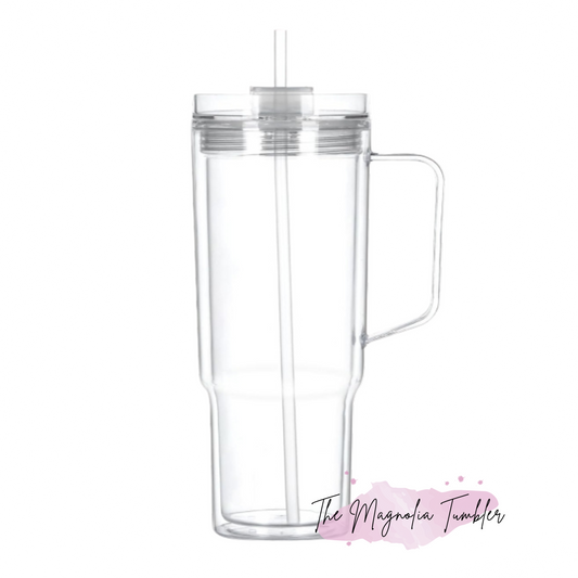 40 oz. Snow Globe Tumbler