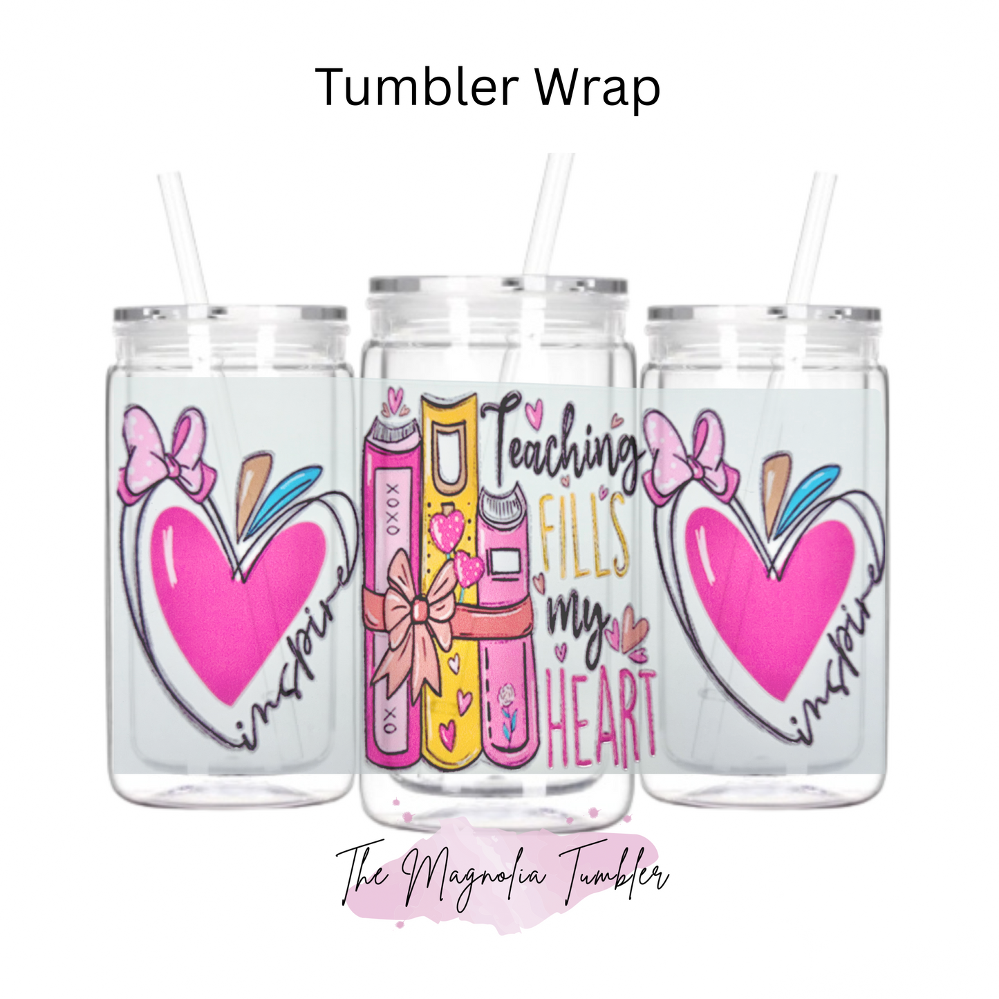 16 oz Snow Globe Tumbler