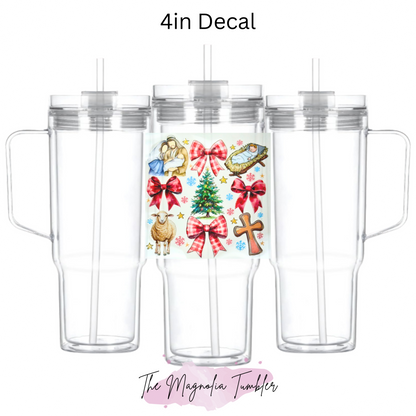 40 oz. Snow Globe Tumbler