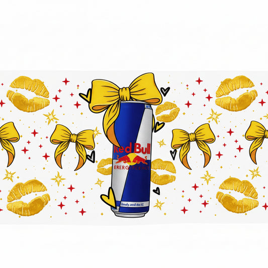 Yellow Redbull Tumbler Wrap #303