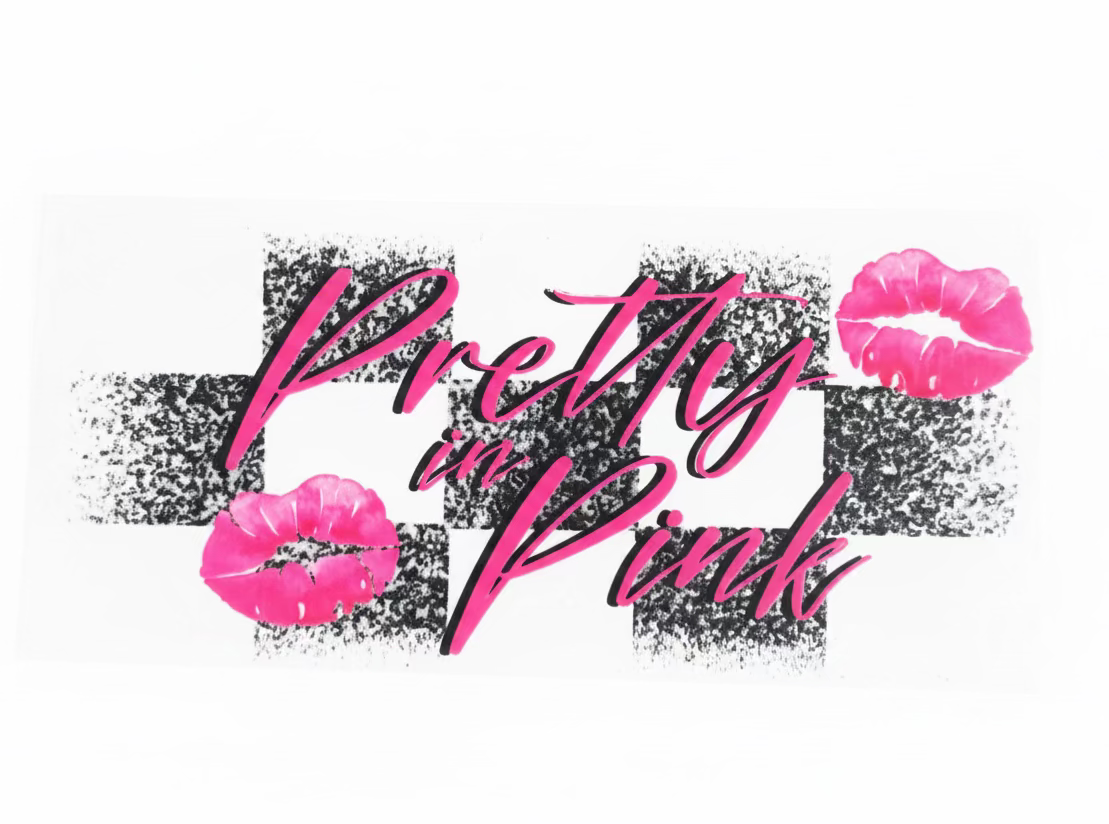 Pretty in Pink Tumbler Wrap #378