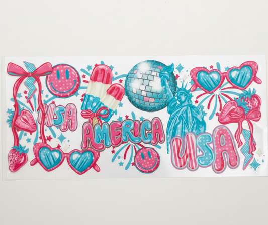 America Tumbler Wrap #358