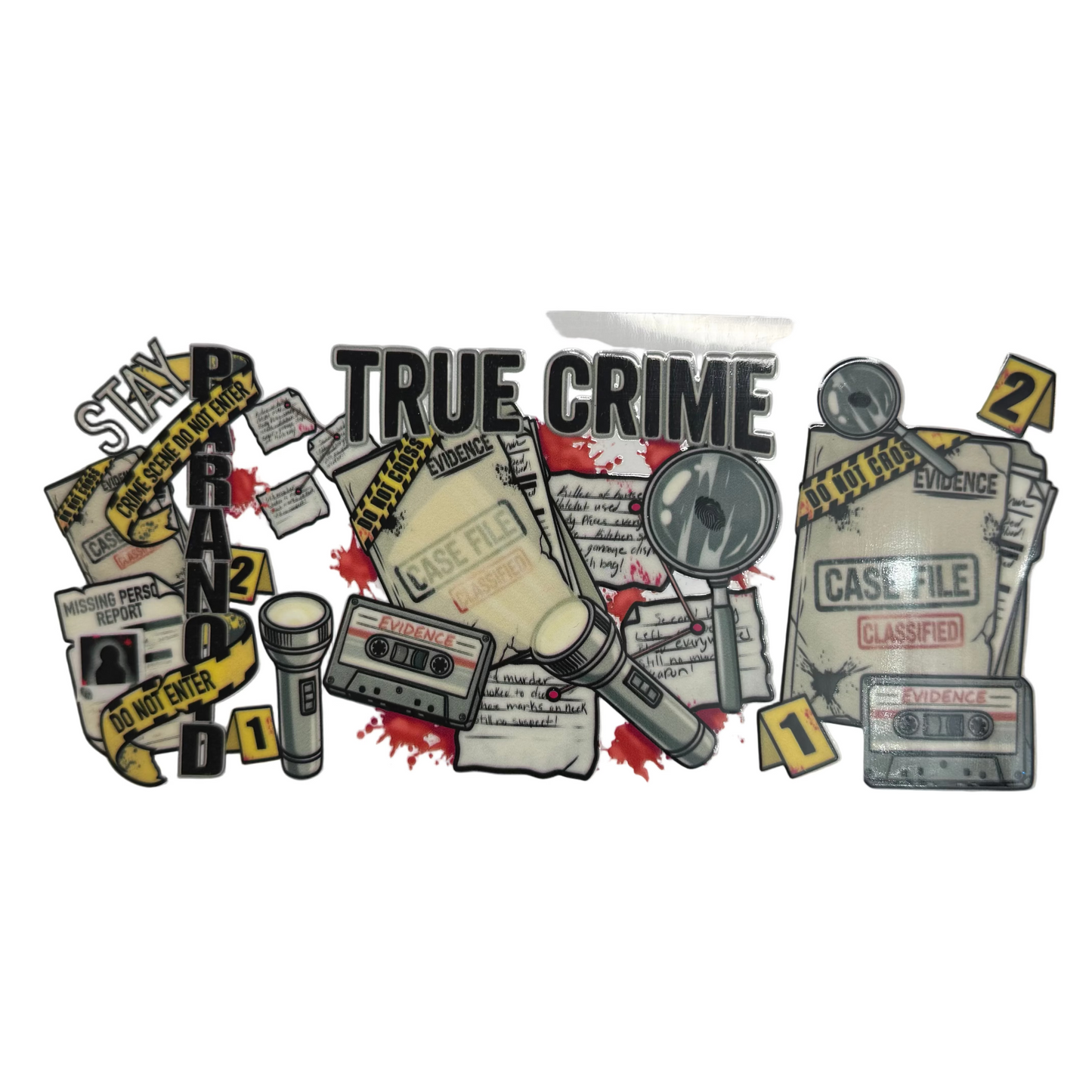 True Crime Tumbler Wrap #372