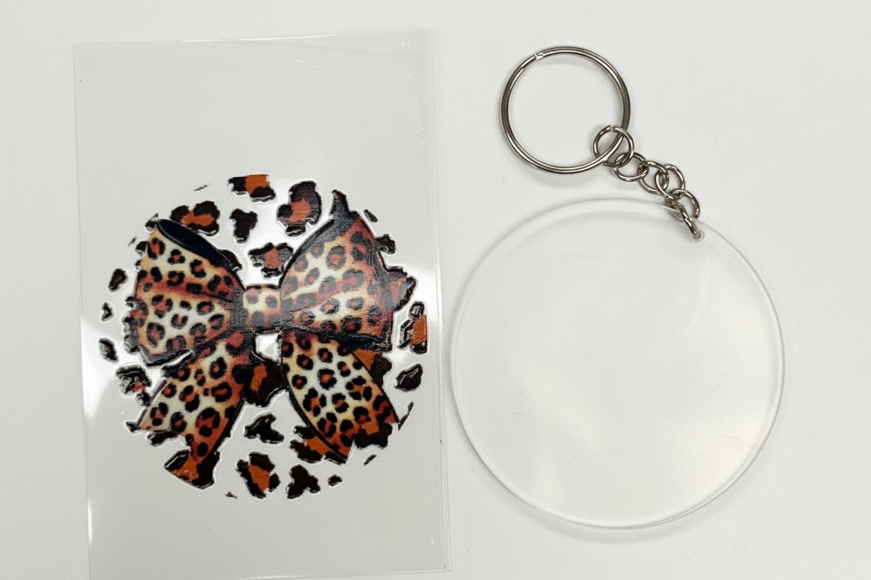Round Acrylic Keychains
