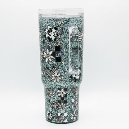 Running Wild Snow globe Tumbler 40oz / Ready To Ship #16