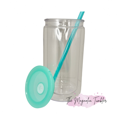 16 oz Snow Globe Tumbler