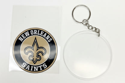 Round Acrylic Keychains