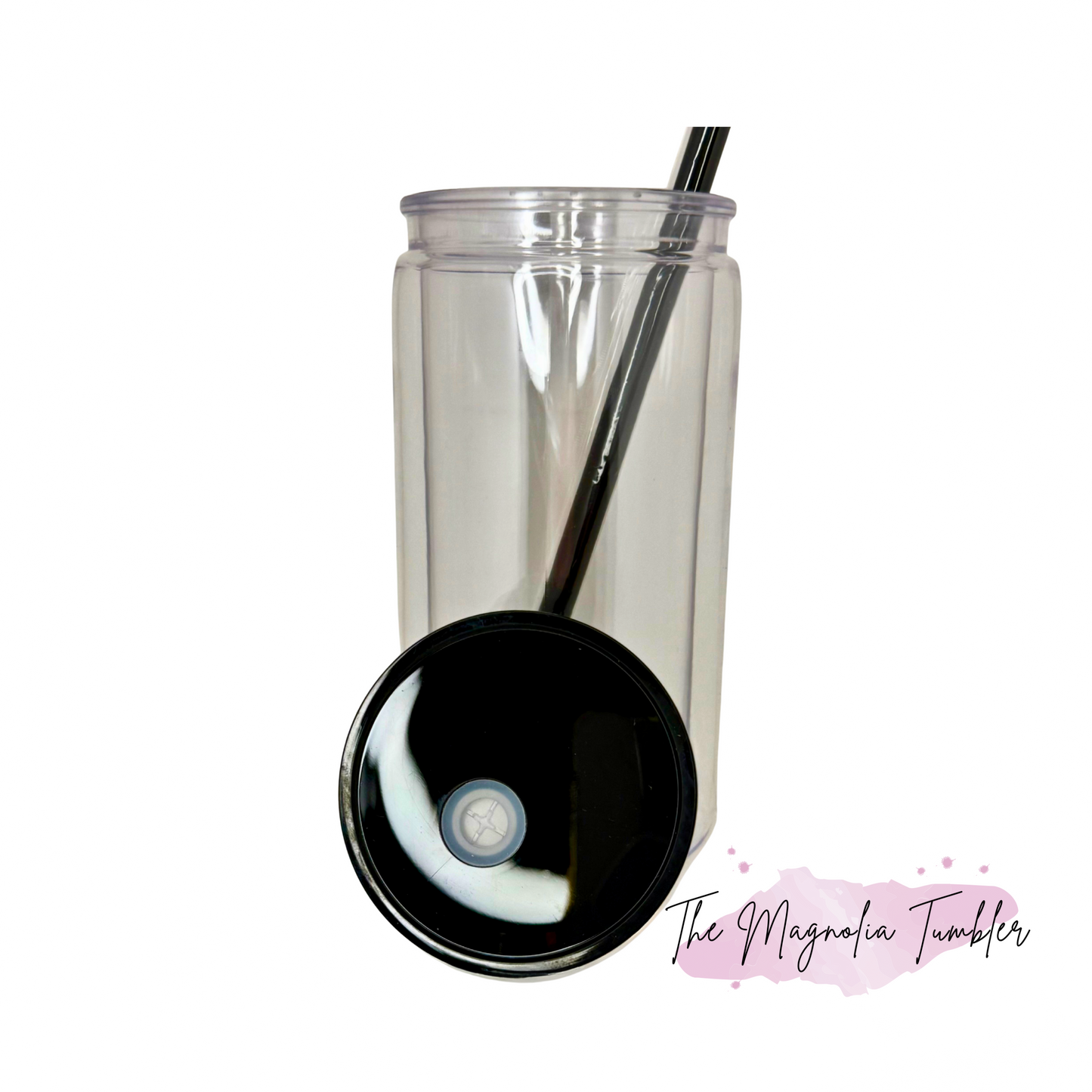 16 oz Snow Globe Tumbler