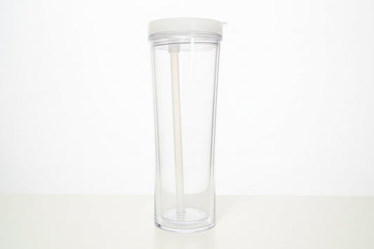 25 oz. Snow globe Tumbler with thermos style lid