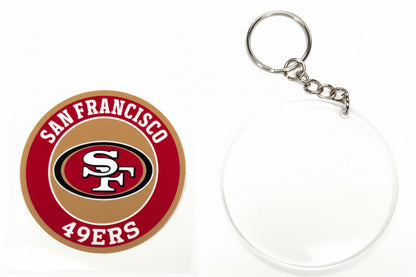 Round Acrylic Keychains