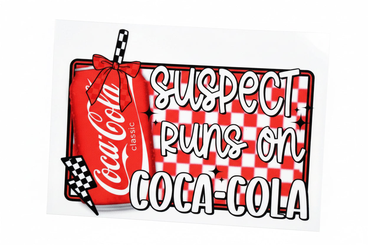 Suspect runs on coca-cola Tumbler Wrap #270
