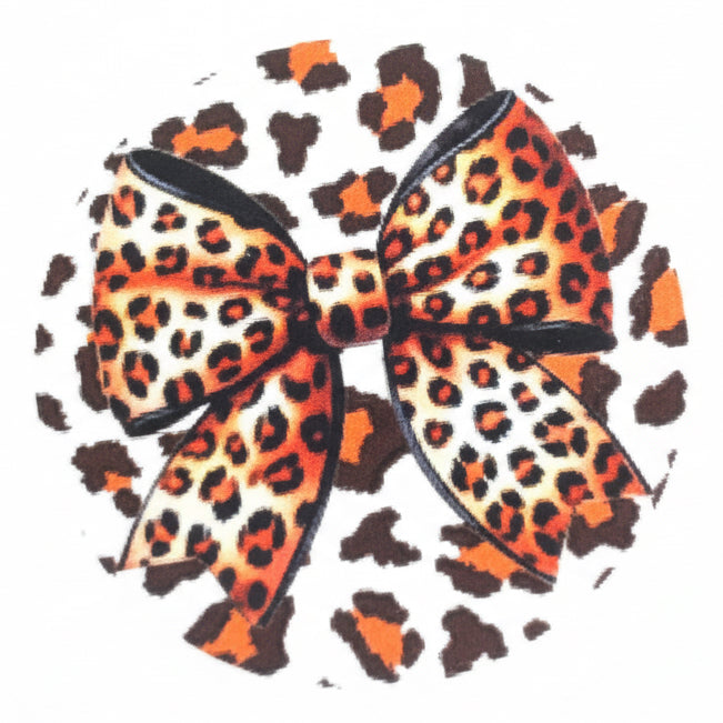 Round keychain decals