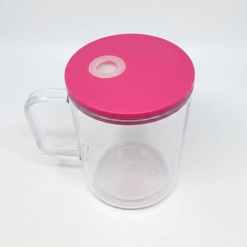17 oz. Acrylic Snow Globe Coffee Mug