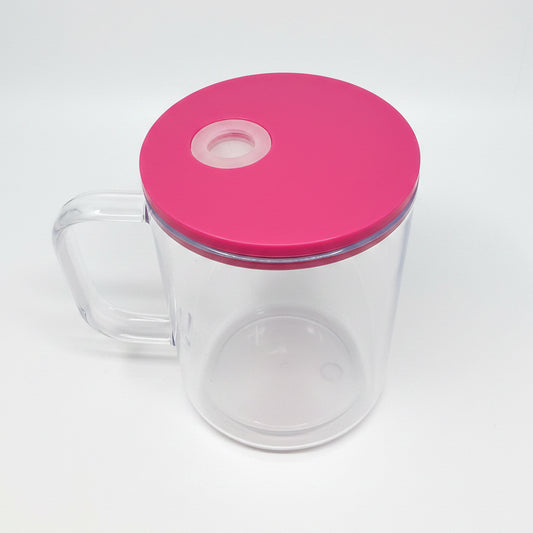 17 oz. Acrylic Snow Globe Coffee Mug