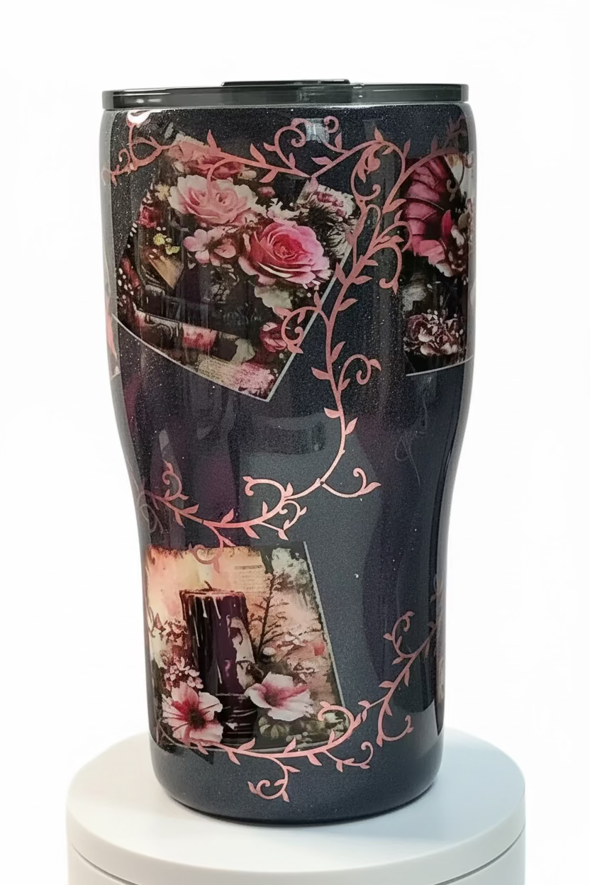 Stainless Steel epoxy Tumbler 20oz / Ready To Ship #15
