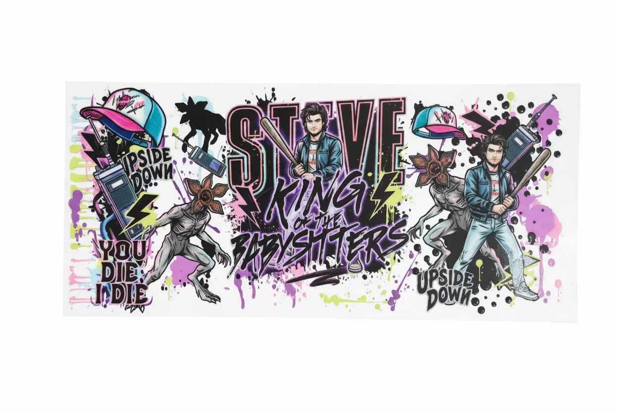 Steve king of the babysitters Tumbler Wrap #386