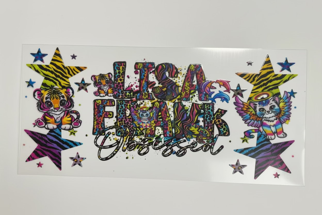 Lisa Frank/Tumbler Wrap #359