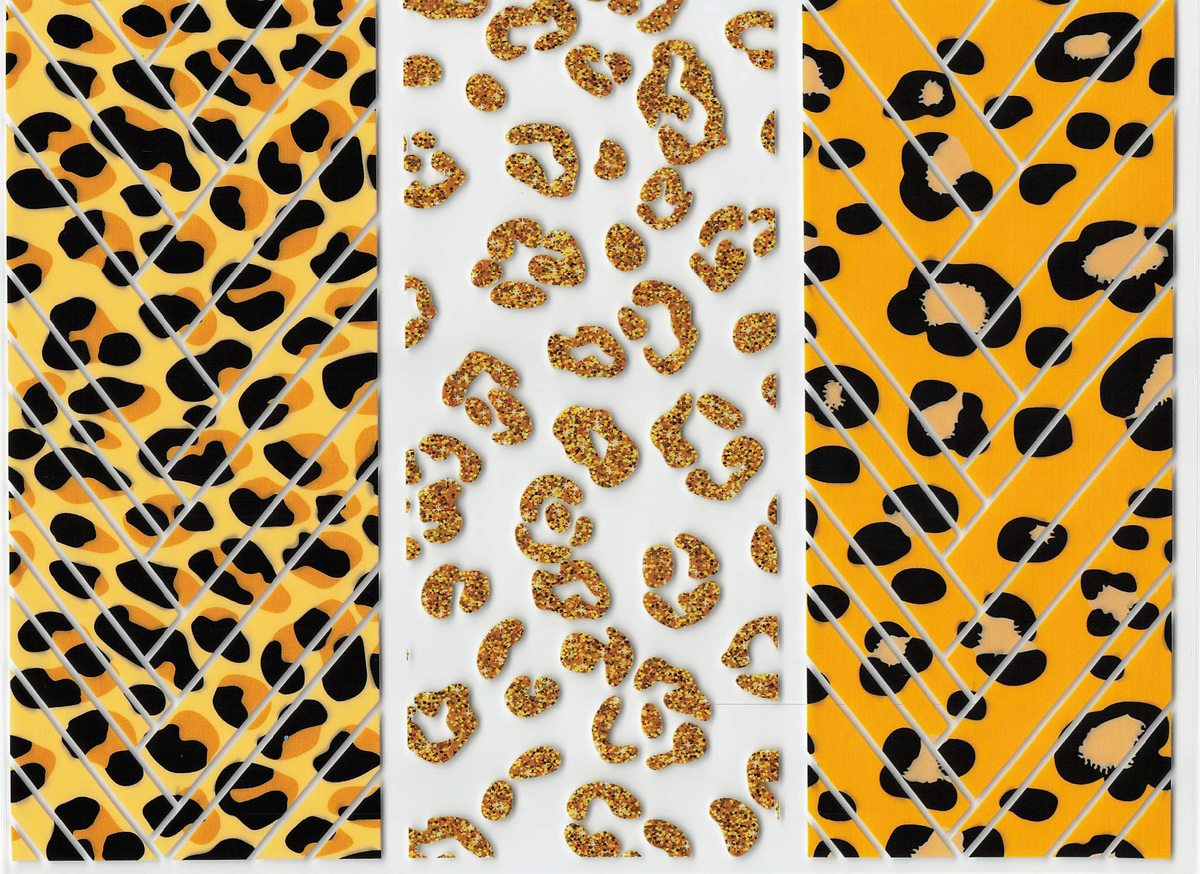 Animal Print Element Sheet Tumbler Wrap #613