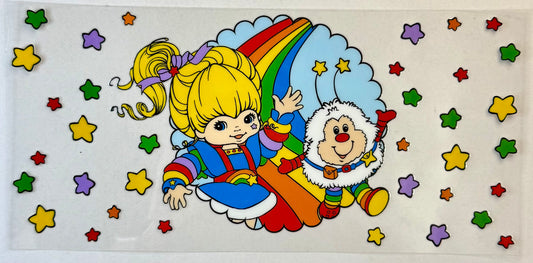 Rainbow Brite Tumbler Wrap #171